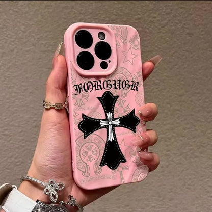 ✨Luxury “CHROME HEARTS” cross case✨