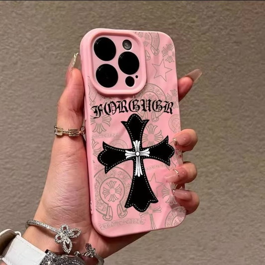 ✨Luxury “CHROME HEARTS” cross case✨