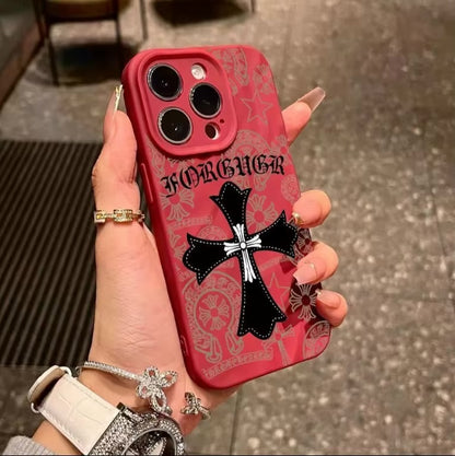 ✨Luxury “CHROME HEARTS” cross case✨